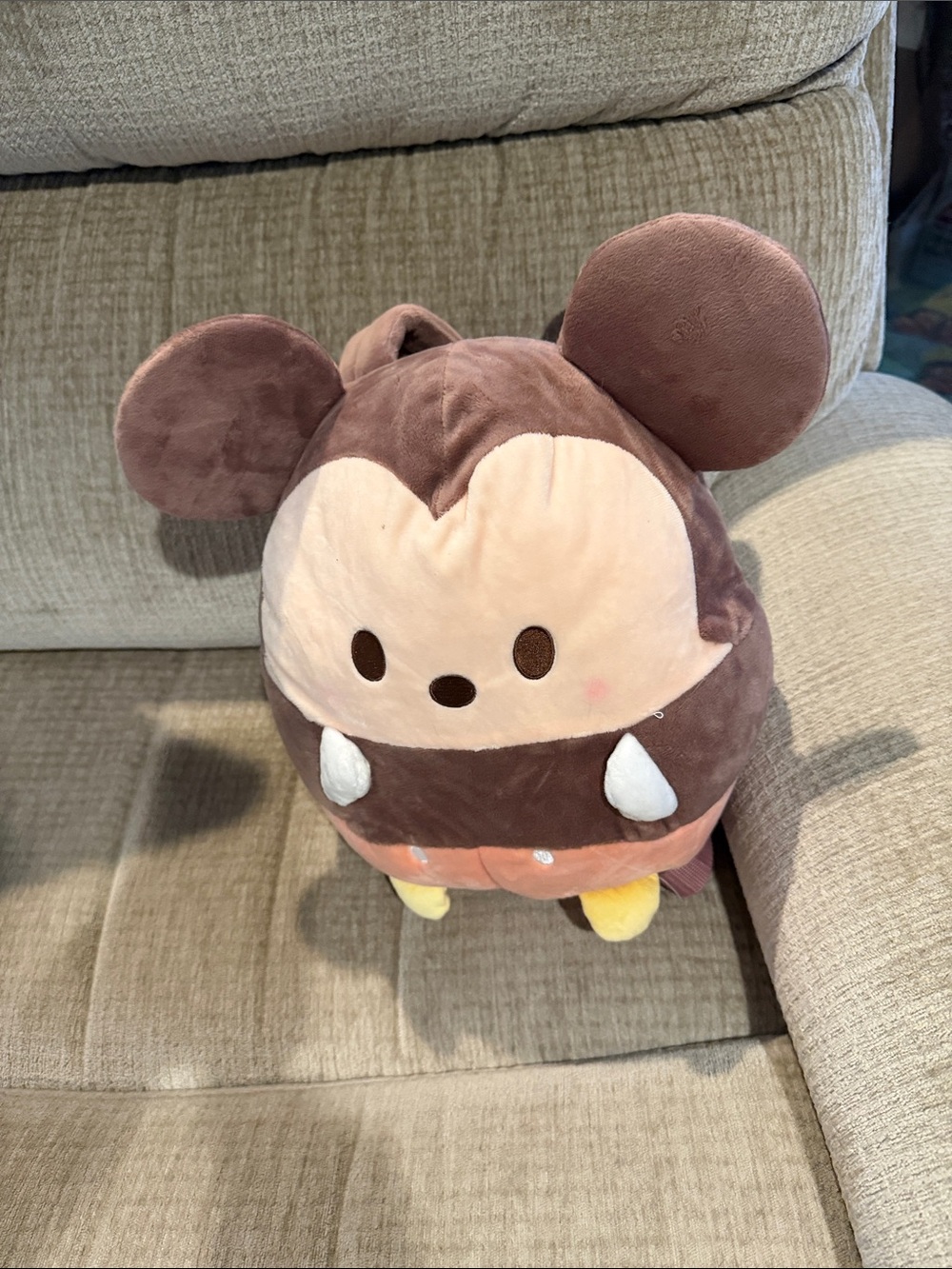 Disney Ufufy mickey plush backpack